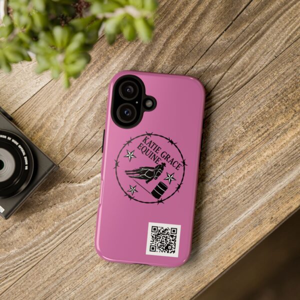 Katie Grace Equine™ Signature Logo Phone Case – iPhone 16 Pro