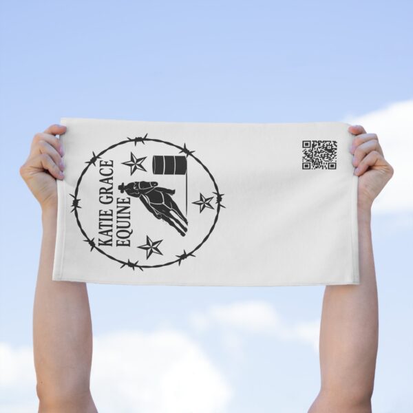 Katie Grace Equine™ 11x18 Cooling Rally Towel – Ride Strong Edition - Image 4