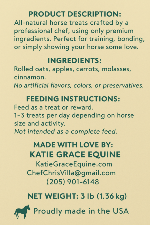 All-Natural Horse Treats – Apple Carrot Blend - Image 4